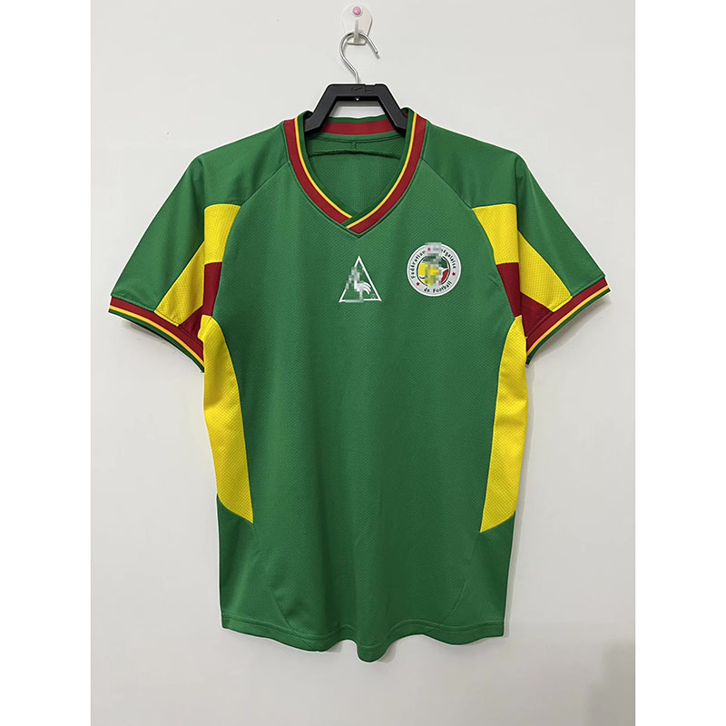 Camiseta Senegal Retro Verde 2002